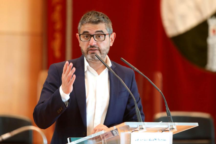 Aniversario Emvialsa detalle ponencia alcalde Sánchez Acera