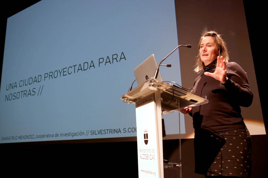 Semana contra la Violencia de Género - Encuentro con Oihane Ruíz - Discurso de una responsable del encuentro.