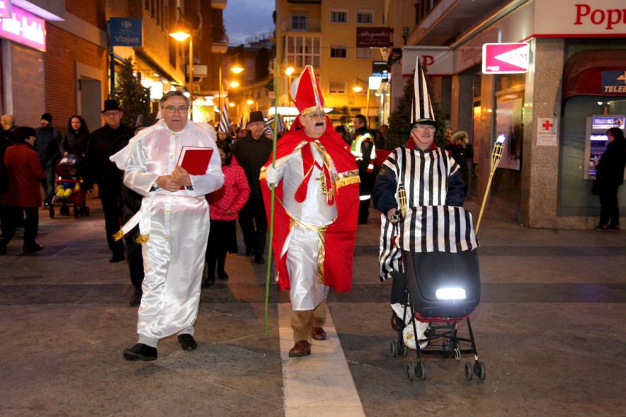 Cortejo fúnebre. Entierro de la Sardina 2018 