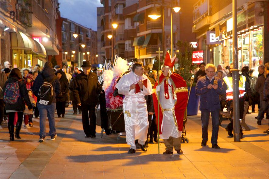 Cortejo fúnebre. Entierro de la Sardina 2018 