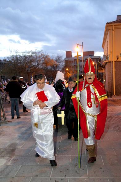 Cortejo fúnebre. Entierro de la Sardina 2018 