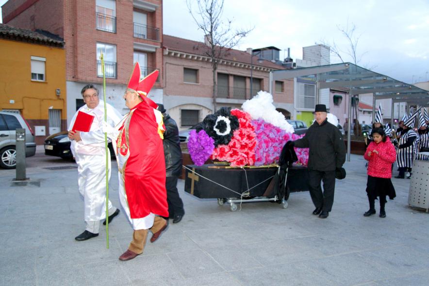 Cortejo fúnebre. Entierro de la Sardina 2018 