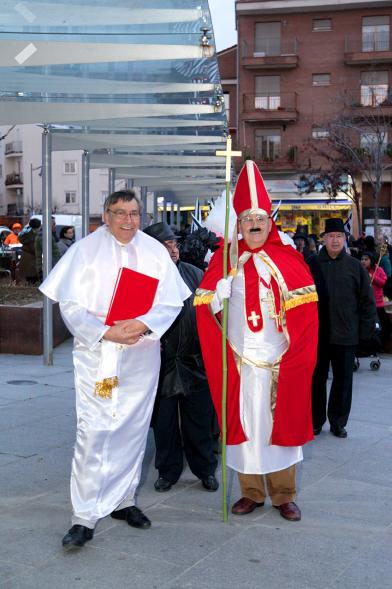 Cortejo fúnebre. Entierro de la Sardina 2018 
