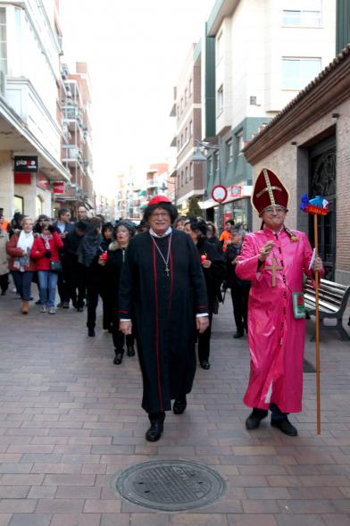 Cortejo fúnebre. Entierro de la Sardina 2020