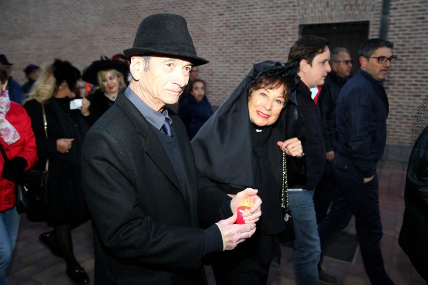 Cortejo fúnebre. Entierro de la Sardina 2020