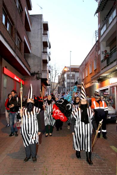 Cortejo fúnebre. Entierro de la Sardina 2020