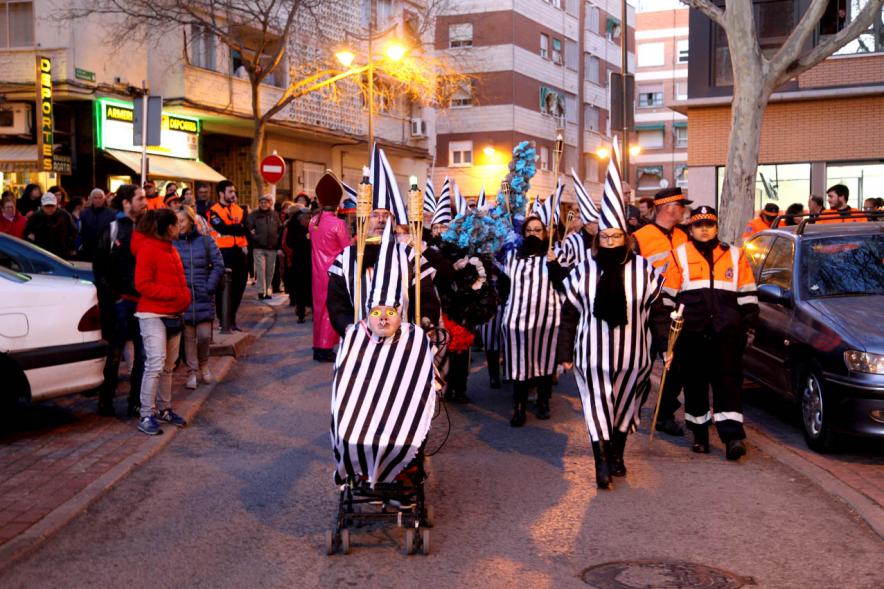 Cortejo fúnebre. Entierro de la Sardina 2020