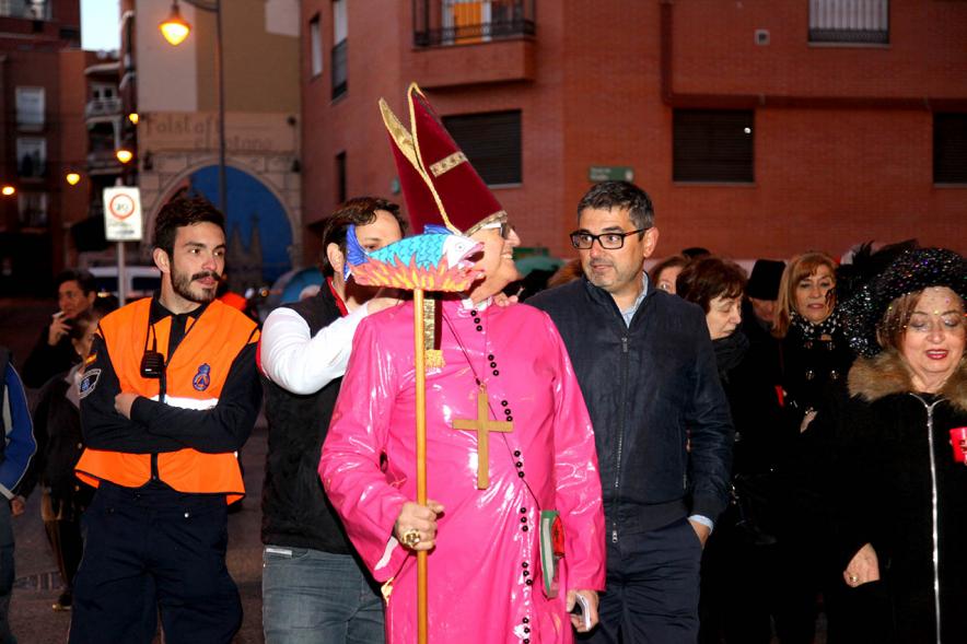 Alcalde Rafael Sánchez y participantes.