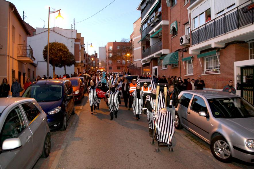 Cortejo fúnebre. Entierro de la Sardina 2020