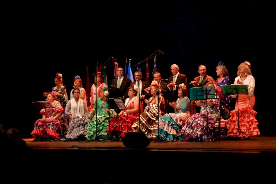 Entrecasas 2016 -  Grupo de flamenco. 