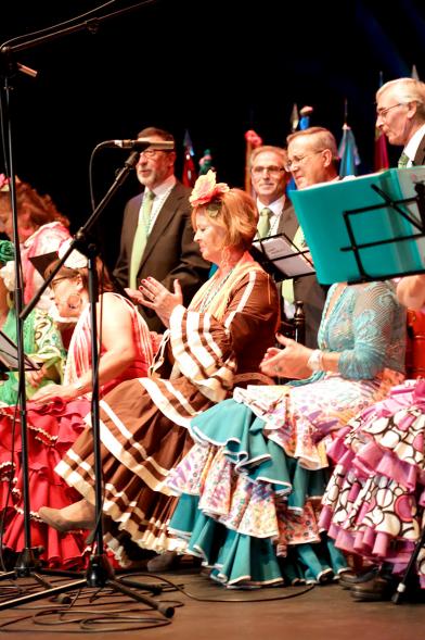 Entrecasas 2016 -   Grupo de flamenco. 
