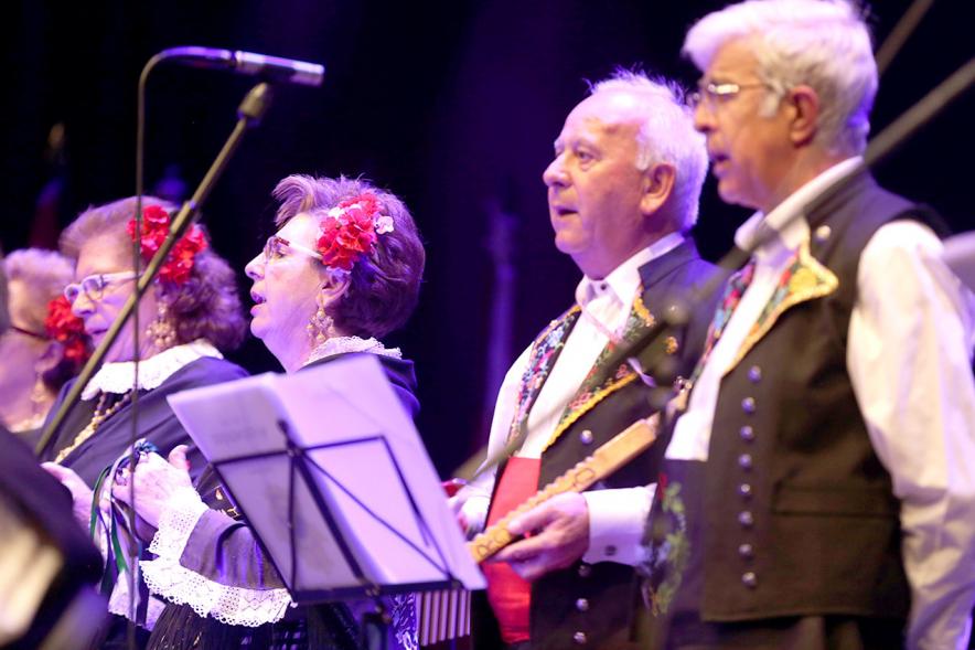 Entrecasas 2017 - Imagen de la agrupación musical actuando en el escenario.