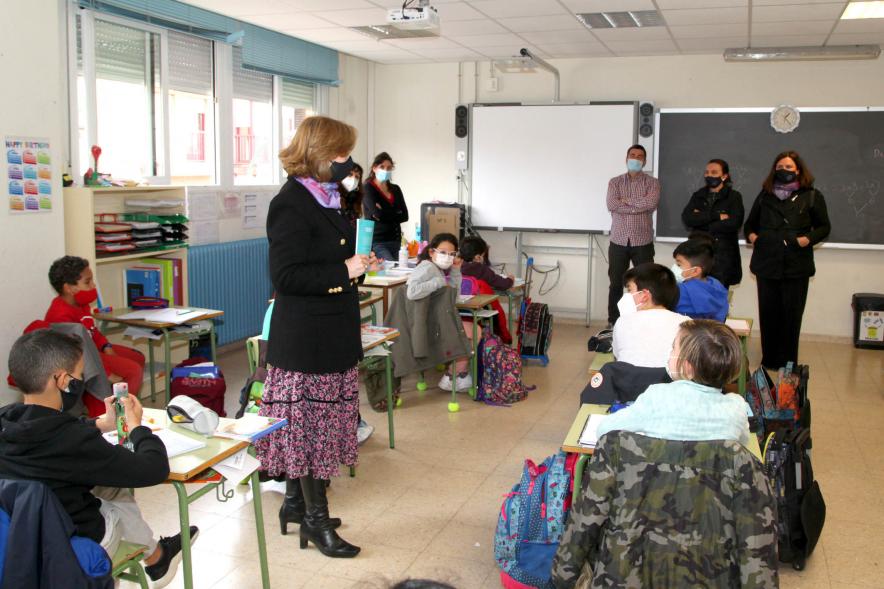 Alumnos durante el evento