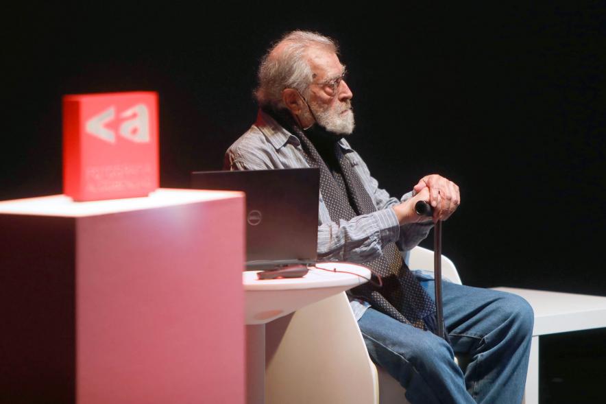 Ramón Masats, galardonado. 