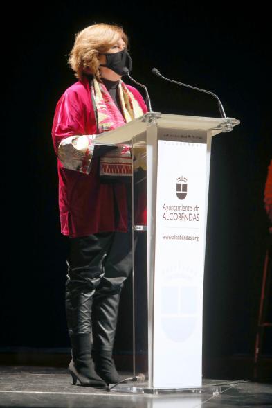 Discurso. Concejala Rosario Tamayo .