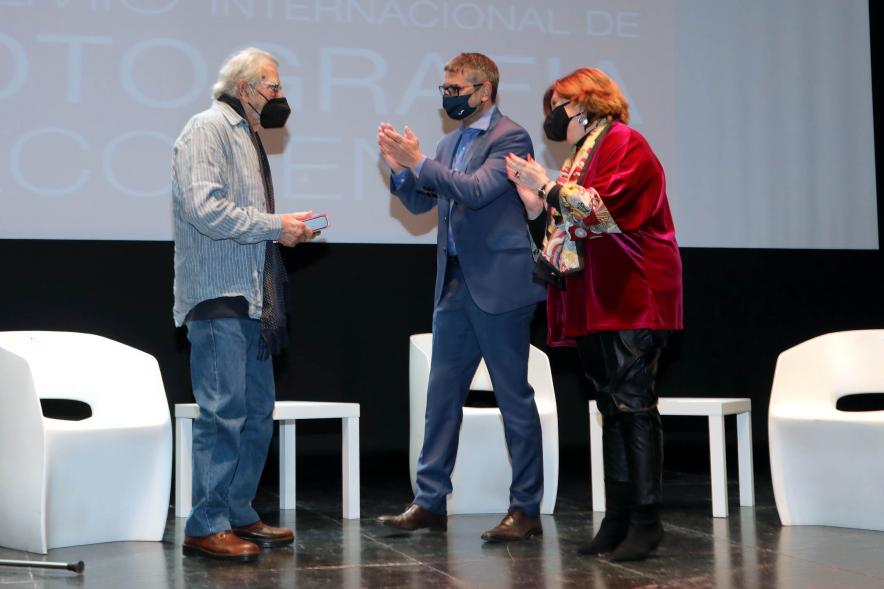 Entrega Premio Internacional de Fotografía Alcobendas a Ramón Masats 