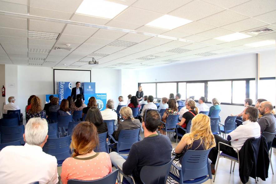  Discurso, Agustín Martin, Concejal de Economía y Hacienda. Entrega de Diplomas Programa de Formación Empresarial y Comercial -2019