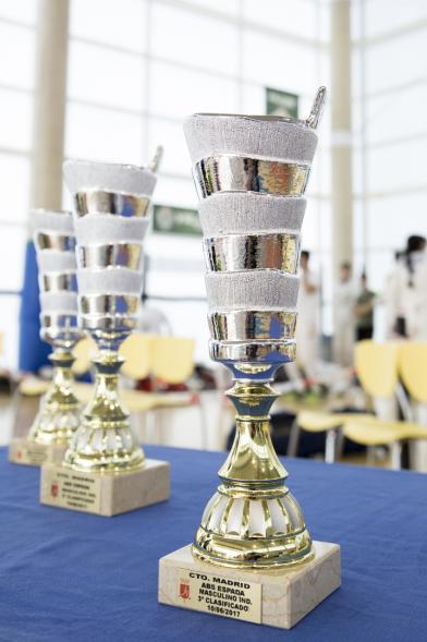 Trofeos para los ganadores