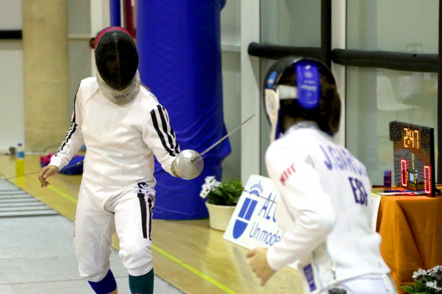 Momento durante el combate