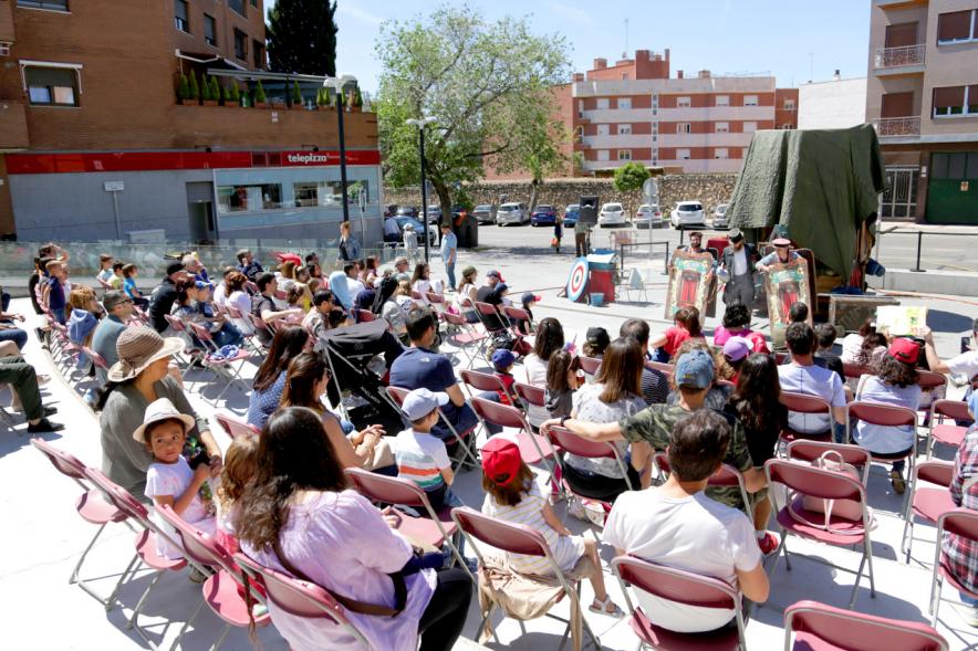 Vista general de los asistentes. Espectáculos Infantiles
