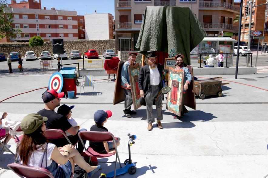 Actores. Plaza de la Artesanía – 2019