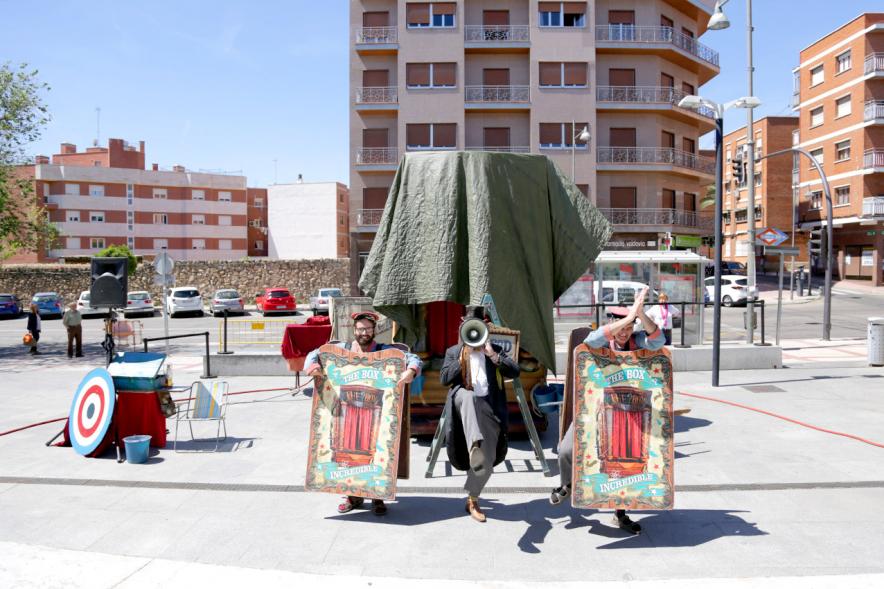 Actores. Plaza de la Artesanía – 2019