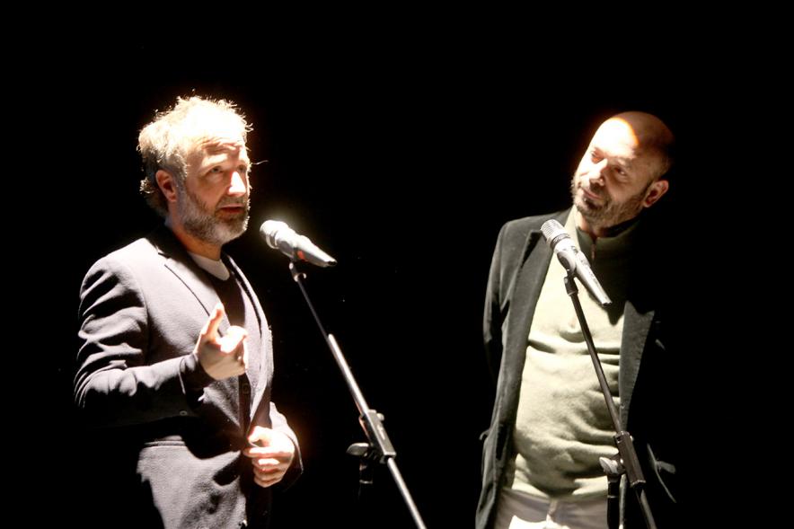 Estreno de la Película "La Vida y Nada Más" - Los directores  hablando.