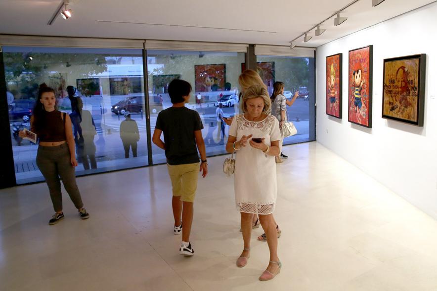 Asistentes a la Inauguración Exposición de José Luis Ferragut -2018