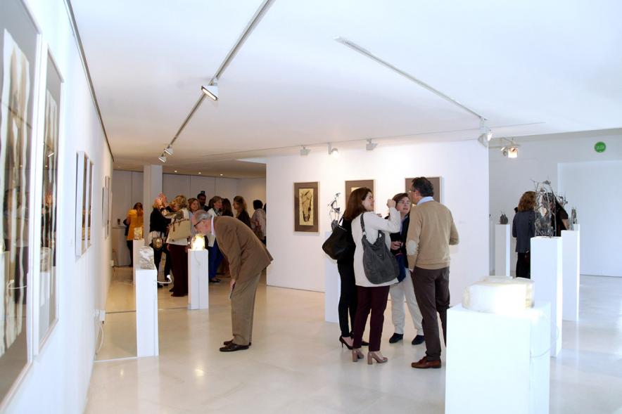 Vista general de la Exposición de Diana García Roy "Recorrido Interior" 