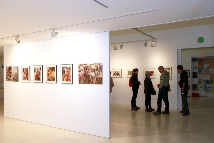 Inauguración Exposición "La India - Tres Miradas" en el C.C. Anabel Segura - Parte de la exposición.