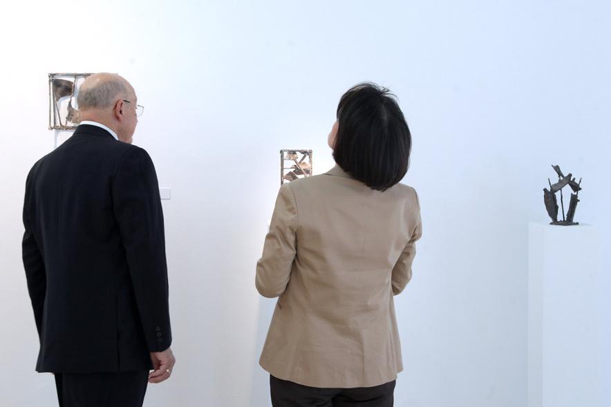 Visitantes. Inauguración Exposición de Diana García Roy "Recorrido Interior"