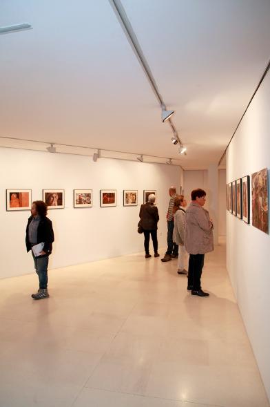 Inauguración Exposición "La India - Tres Miradas" en el C.C. Anabel Segura - Obras de la exposición. 