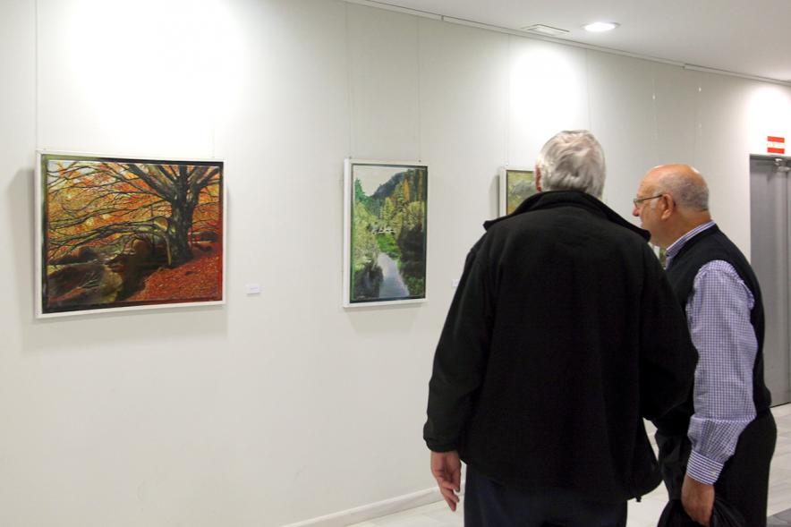 Inauguración Exposición de José Luis Rivera "Pinturas al Óleo" -  Parte de la exposición.