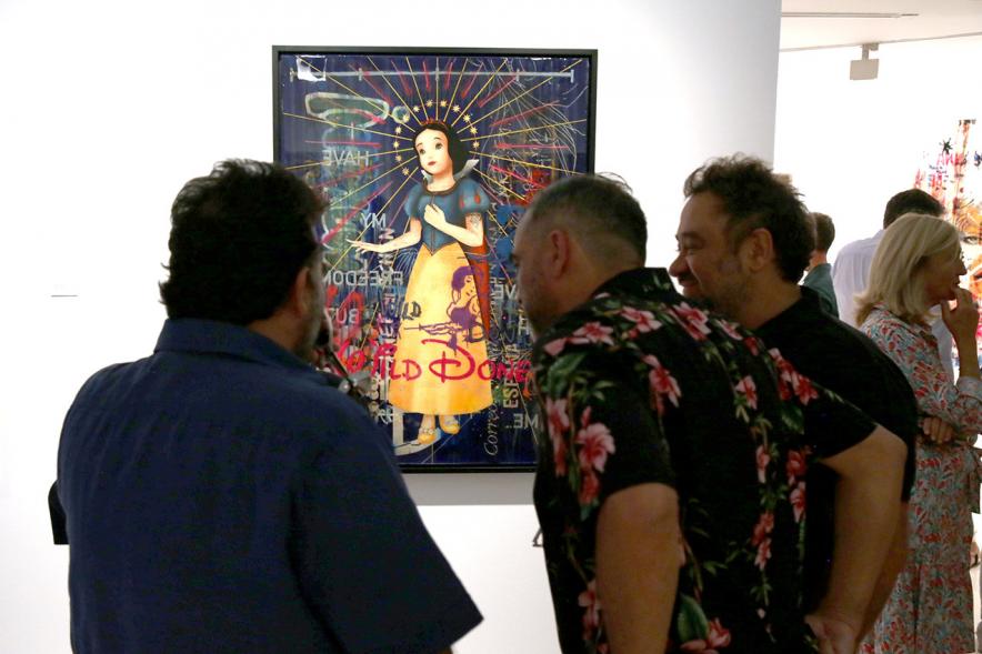 Asistentes a la Inauguración Exposición de José́ Luis Ferragut -2018