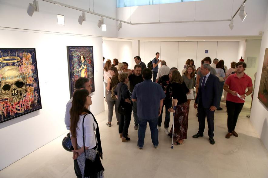 Asistentes a la Inauguración Exposición de José́ Luis Ferragut -2018