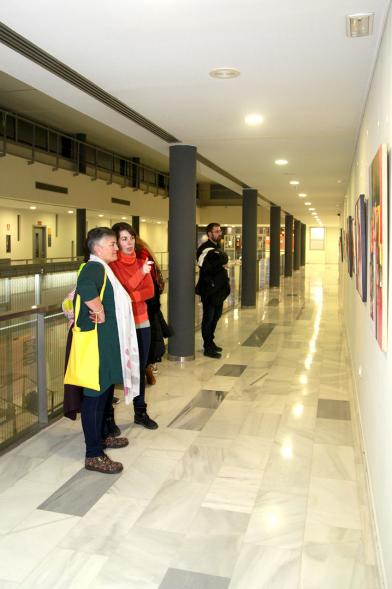 Inauguración Exposición de Pintura de Nuria Moreno.