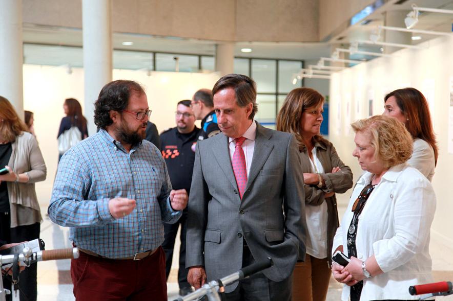 Inauguración y Entrega de Premios Hazte un Selfie en Bici - Las autoridades.