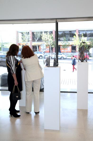Visitantes. Inauguración Exposición de Diana García Roy "Recorrido Interior"