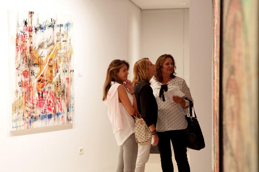 Visitantes. Inauguración Exposición de José Luis Ferragut - 2018
