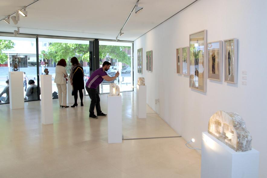 Visitantes. Inauguración Exposición de Diana García Roy "Recorrido Interior" 