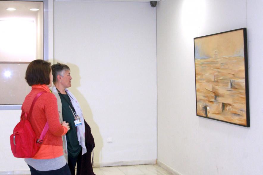 Inauguración Exposición de Pintura de Nuria Moreno.
