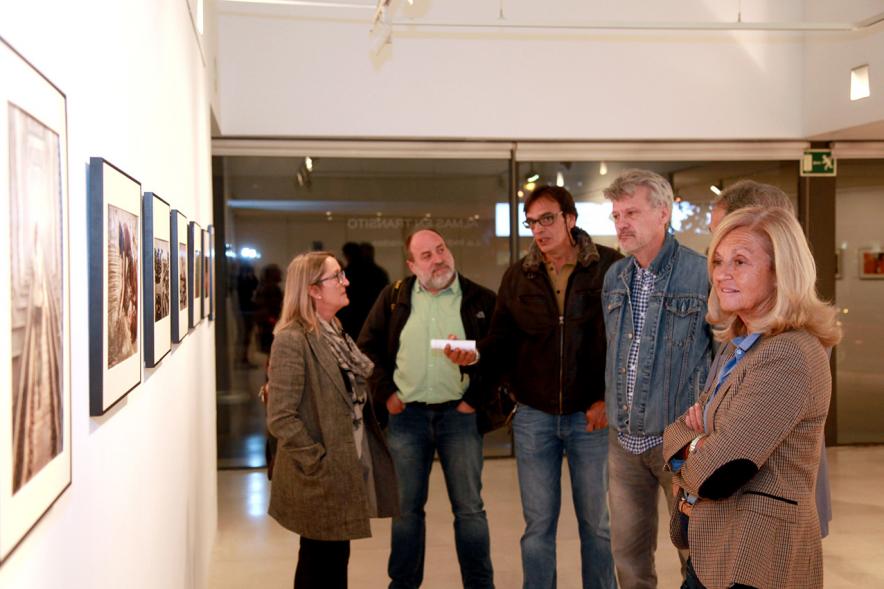 Inauguración Exposición "La India - Tres Miradas" en el C.C. Anabel Segura -  Los autores y las autoridades.
