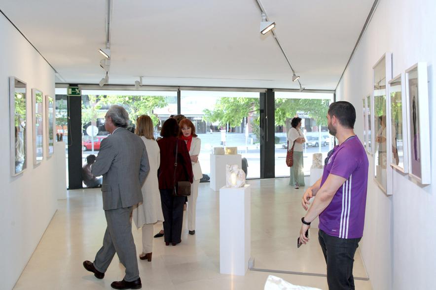 Vista general de la Exposición de Diana García Roy "Recorrido Interior" 