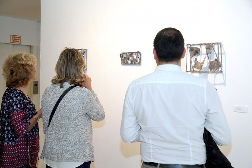 Visitantes. Inauguración Exposición de Diana García Roy "Recorrido Interior" 