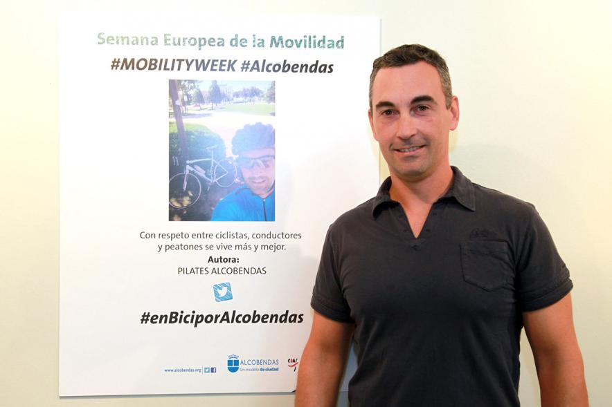 Inauguración y Entrega de Premios Hazte un Selfie en Bici - Uno de los premiados.