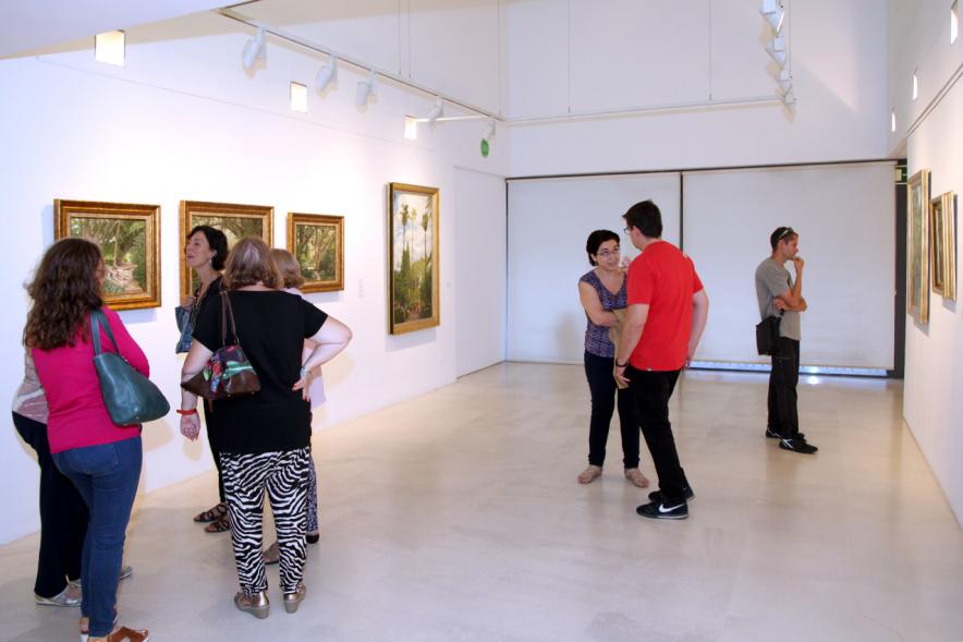 Inauguración Exposición "Ventanas al Jardín" de José Manuel Corujo Vergara - El público asistentes.
