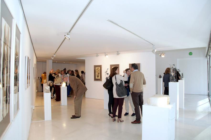 Vista general de la Exposición de Diana García Roy "Recorrido Interior" 