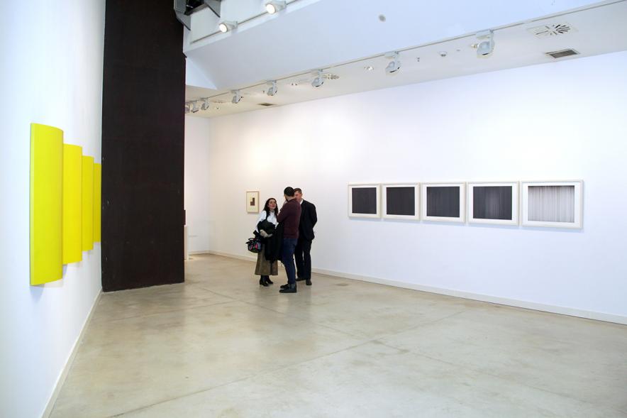 Visitantes en la Inauguración. 