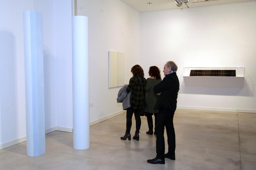 Visitantes en la Inauguración. 