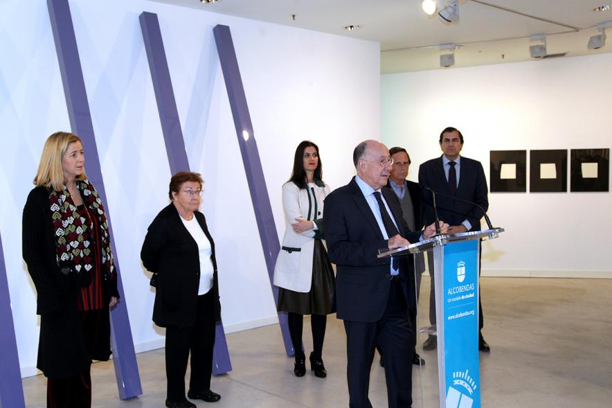 Ponente en la exposición. 